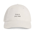 Embroidered  Cap - Minimalist Baseball Hat