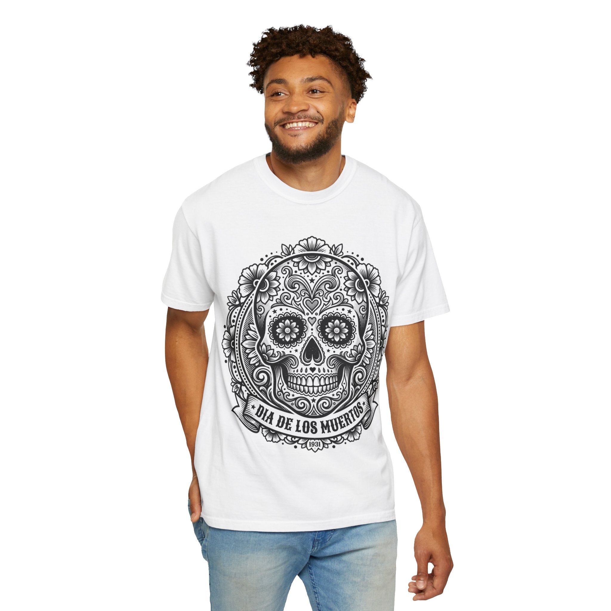 Día de los Muertos Sugar Skull T-Shirt